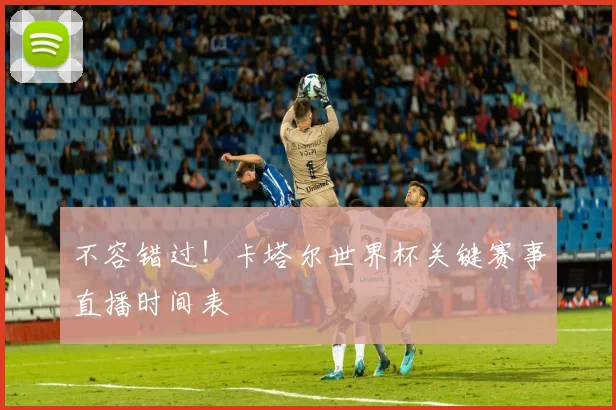 不容错过！卡塔尔世界杯关键赛事直播时间表
