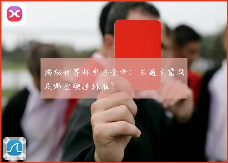 揭秘世界杯申办条件:东道主需满足哪些硬性标准?